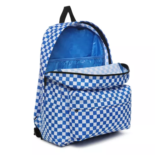 Vans Old Skool III Victoria Blue Check Backpack + Pencil Pouch