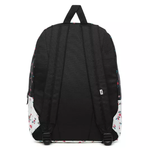 Vans Realm Classic Beauty Floral Patchwork Backpack + Bag + Pencil