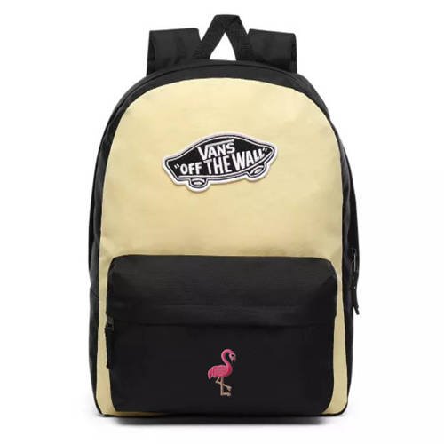 Vans Realm Golden Haze-Black Backpack Custom Flamingo - VN0A3UI6V5G