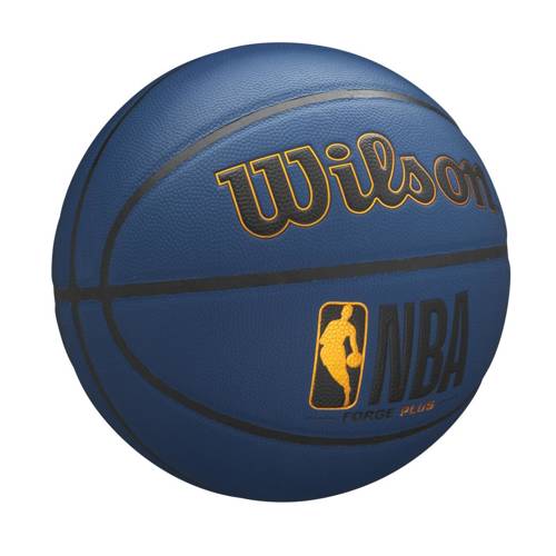 Wilson NBA FORGE Plus Navy Indoor / Outdoor Basketball + Ball Pump WILSON