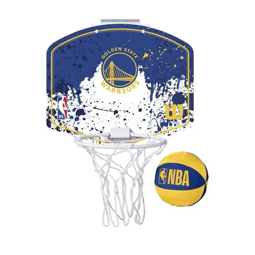 Wilson NBA Team Mini Hoop Golden State Warriors - WTBA1302GOL