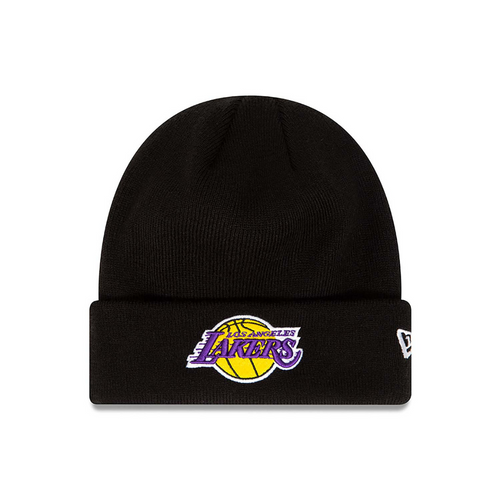 Winter Hat New Era Los Angeles Lakers Essential Cuff Beanie Hat Knit - 60348856