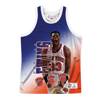  Mitchell & Ness NBA Behind The Back Tank New York Knicks - Patrick Eving - MSTKMI19002-NYKWHITPEW