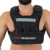 Adjustable weighted vest 1-20 kg black DBX Bushido - DBX-VEST-6-20