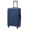 Medium Travel Suitcase PUCCINI Navy Wheels 58 L - ABS024B-7A