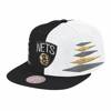 Mitchell & Ness Diamond Cut Brooklyn Nets Snapback Cap - HHSS1093-BNEYYPPPBKWH