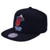 Mitchell & Ness Miami Heat Cap - NZ979 MIAHEA BLK