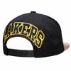 Mitchell & Ness NBA Choco Camo HWC Los Angeles Lakers Snapback Cap - HHSS1101-LALYYPPPBLCK