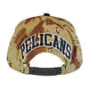 Mitchell & Ness NBA Choco Camo Snapback New Orleans Pelicans - HHSS1101-NOPYYPPPCAMO