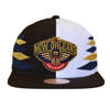 Mitchell & Ness NBA Diamond Cut New Orleans Pelicans Snapback Cap - HHSS1093-NOPYYPPPBKWH