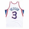 Mitchell & Ness NBA Philadelphia 76ers Allen Iverson Swingman Jersey - SMJYGS18198-P76WHIT96AIV