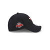 New Era 9FORTY Chicago Bulls Team Side Patch Black Strapback Cap - 60364397