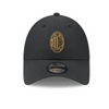 New Era AC Milan Black 9FORTY Adjustable Cap - 60363606