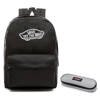 Plecak VANS Realm Backpack szkolny - VN0A3UI6BLK + pencil case