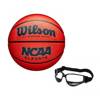 Set of Wilson NCAA Elevate Basketball + Dribble Specs No Look Basketball Eye Glass Goggles