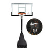 Set to Basketball Portable Stand OneTeam + Nike Everyday Playground 8P Ball