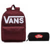 VANS Old Skool II Backpack - VN000ONIBLK 047 + Pencil Pouch