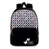 Vans Glitter Check Realm Backpack Custom Butterfly - VN0A48HGUX9