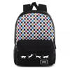 Vans Glitter Check Realm Backpack Custom Cats - VN0A48HGUX9