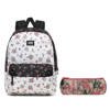 Vans Realm Classic Beauty Floral Patchwork Backpack + Pancil Pouch