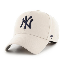 47 Brand MLB NY Yankees MVP Cap Beige - B-MVP17WBV-BN BONE