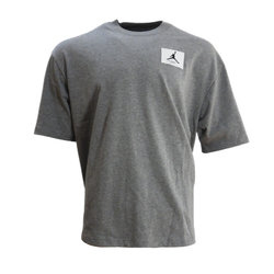 Men's sports T-shirt Air Jordan Flight Essentials Oversized Tee "Carbon Heather" - DZ7313-091