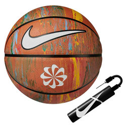 Nike Everyday Playground 8P Next Nature Deflated Basketball  + Nike Ball Pump