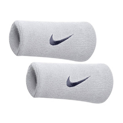 Nike Swoosh 2 pieces White Wristband - NNN.05.116OS