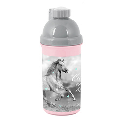 PASO Grey Horse 550 ml School Water Bottle for Kids - PP23KO-3021
