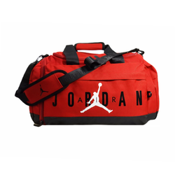 Sports bag unisex for school and trainings red 36L Air Jordan Jam Velocity Duffle - SM0920-R78