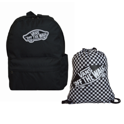 Vans Old Skool Classic Backpack Black VN000H4YBLK1 + Vans Benched Bag