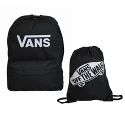 Vans Old Skool Print Backpack Black VN000H50BLK1 + VANS Benched Bag