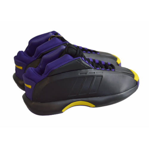 Adidas Crazy 1 Lakers Away Shoes Black Purple Yellow - FZ6208