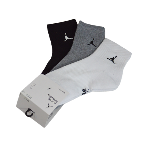 Air Jordan Everyday Cushioned Crew Basketball Socks 3-pack - DX9655-911