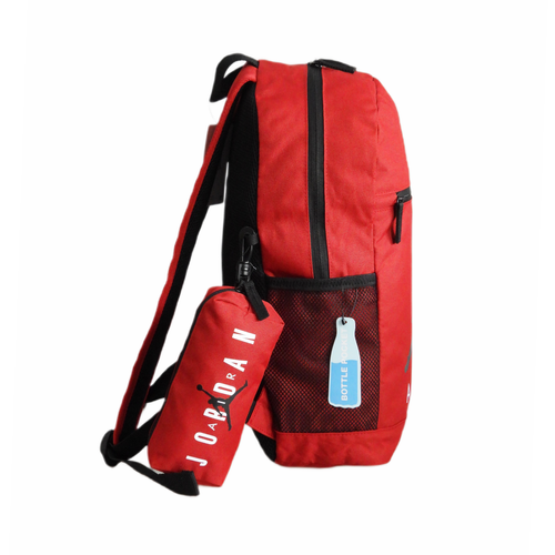 Air Jordan School Backpack Gym Red + Pencil Case - 9B0503-R78