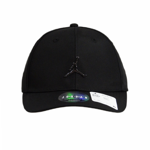 Baseball cap black one size unisex  Air Jordan Jan Metal Jumpman Curve Brim - 9A0823-023