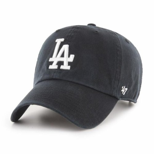 Cap 47 Brand MLB Los Angeles Dodgers Clean Up Black - B-RGW12GWS-BKJ