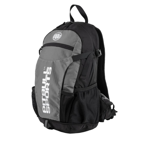 Casual sports backpack grey-black 12L Pit Bull West Coast Pb Sports'19 - 9192019017