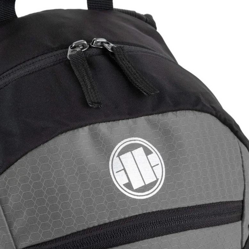 Casual sports backpack grey-black 12L Pit Bull West Coast Pb Sports'19 - 9192019017