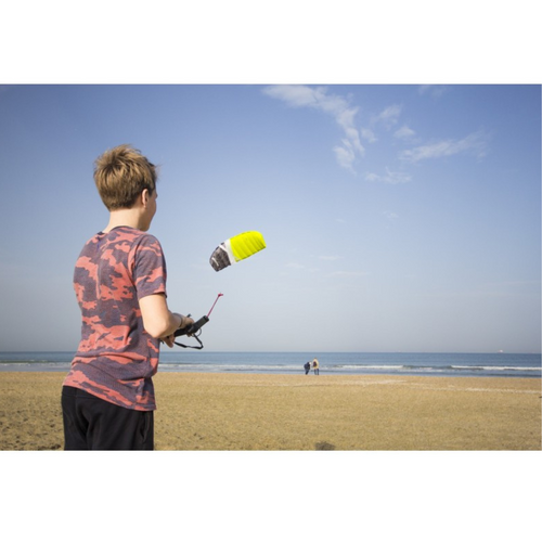 Chamber training kite with bar yelllow 2,1 m CrossKitesb Boarder - VMCK1121