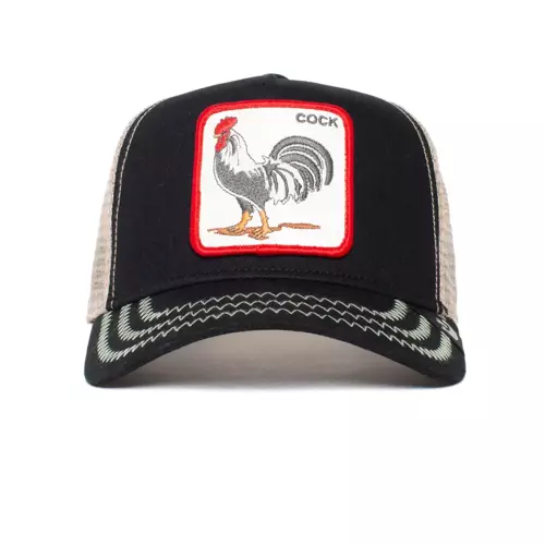 Goorin Bros. The Cock Black Trucker Cap - 101-0378-BLK