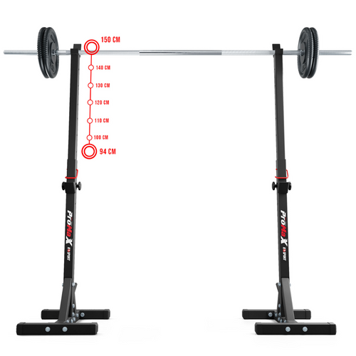 Gym reinforced stands for barbells K-SPORT - KSH015