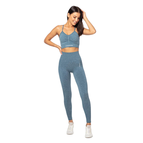 Leggings Women Carpatre Allure Blue Melange - CP-ASL-B