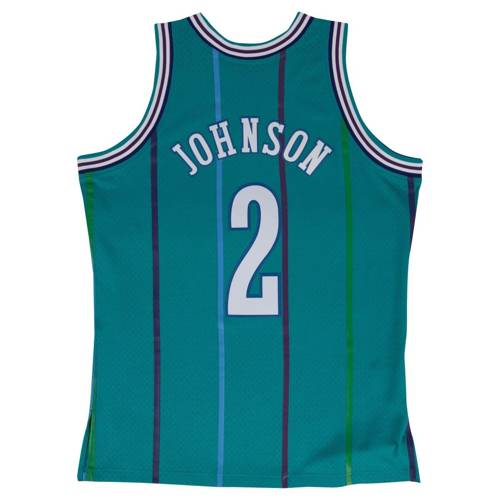 Mitchell & Ness Charlotte Hornets Larry Johnson Swingman Jersey