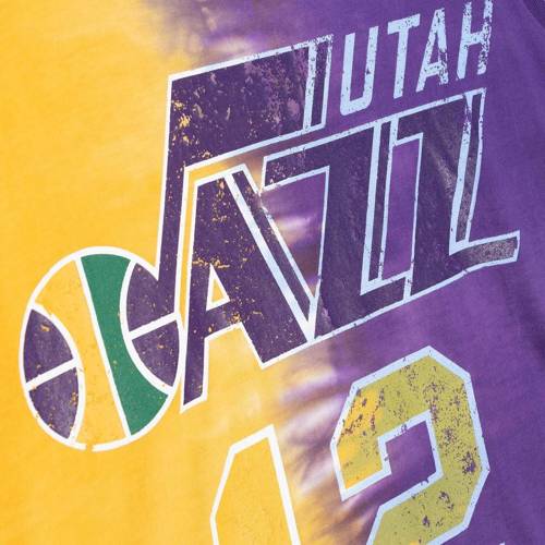 Mitchell & Ness NBA Utah Jazz John Stockton Tie Dye Cotton Tank - TTNK3206-UJAYYJSTYWPR