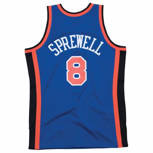 Mitchell & Ness Swingman Jersey NBA NY New York Knicks Latrell Sprewell - SMJYAC18055-NYKROYA98LSP