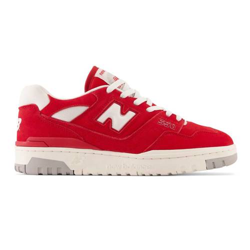 New Balance 550 Red Mens Shoes - BB550VND