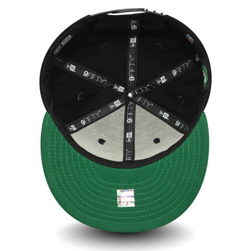 New Era 9FIFTY NBA Boston Celtics Logo Black Snapback - 12122726