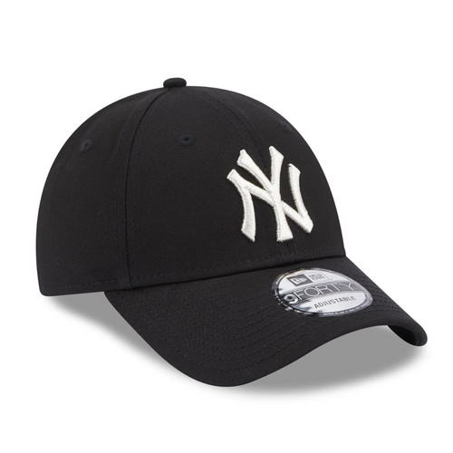 New Era 9FORTY MLB NY New York Yankees Metallic Logo Black - 60364306