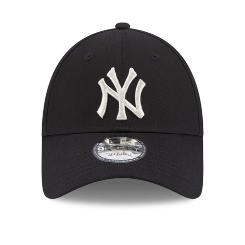 New Era 9FORTY MLB NY New York Yankees Metallic Logo Black - 60364306